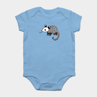 Opossum Baby Bodysuit - Heck Recolor by Possum Mood